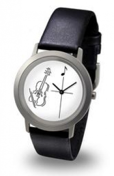 Armbanduhr mit Geigen-Design