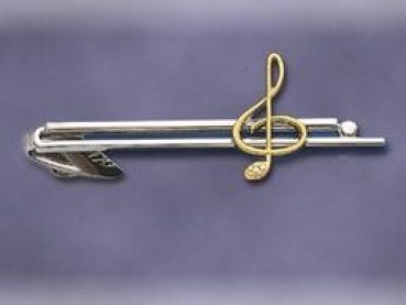 Krawattennadel AOM Violinschlüssel