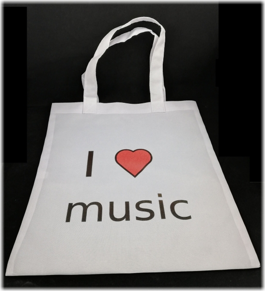 Tasche "I love music"